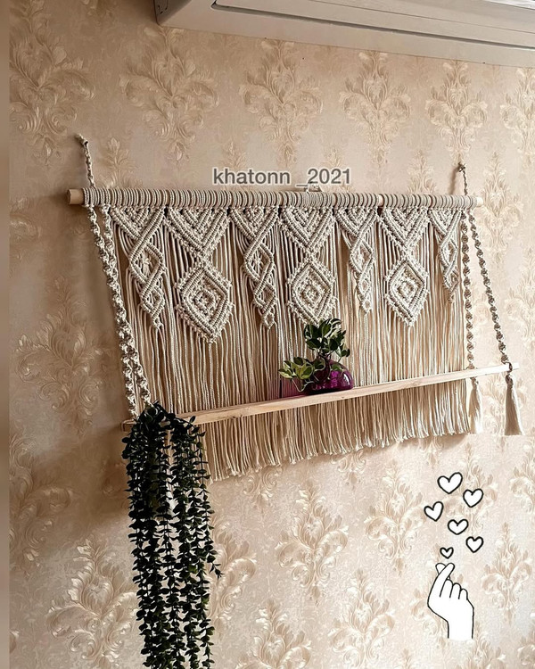 پر فروشترین شلف مکرومه بافی