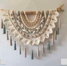 دیواکوب زیبای مکرومه