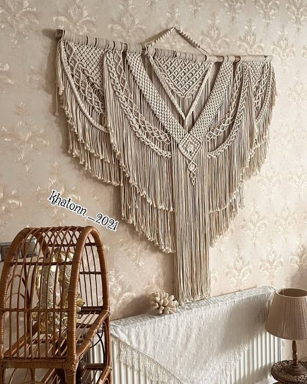 پر فروش ترین دیوارکوب مکرومه