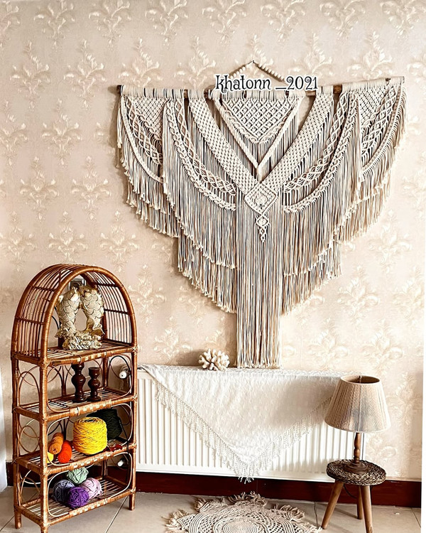 دیوارکوب مکرومه دیور