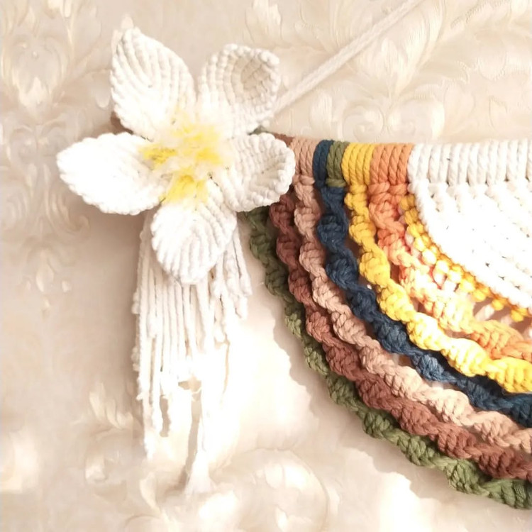 برگ مکرومه بافی