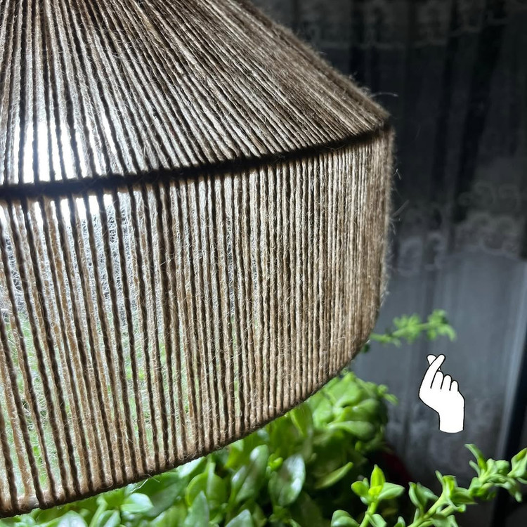 لوستر مکرومه بافی