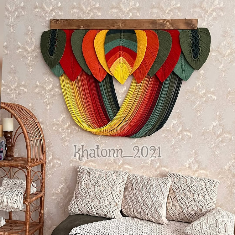 زیباترین بومریس مکرومه